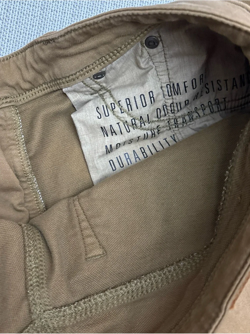 DU/ER Men's Slim Chinos in Caramel Tan